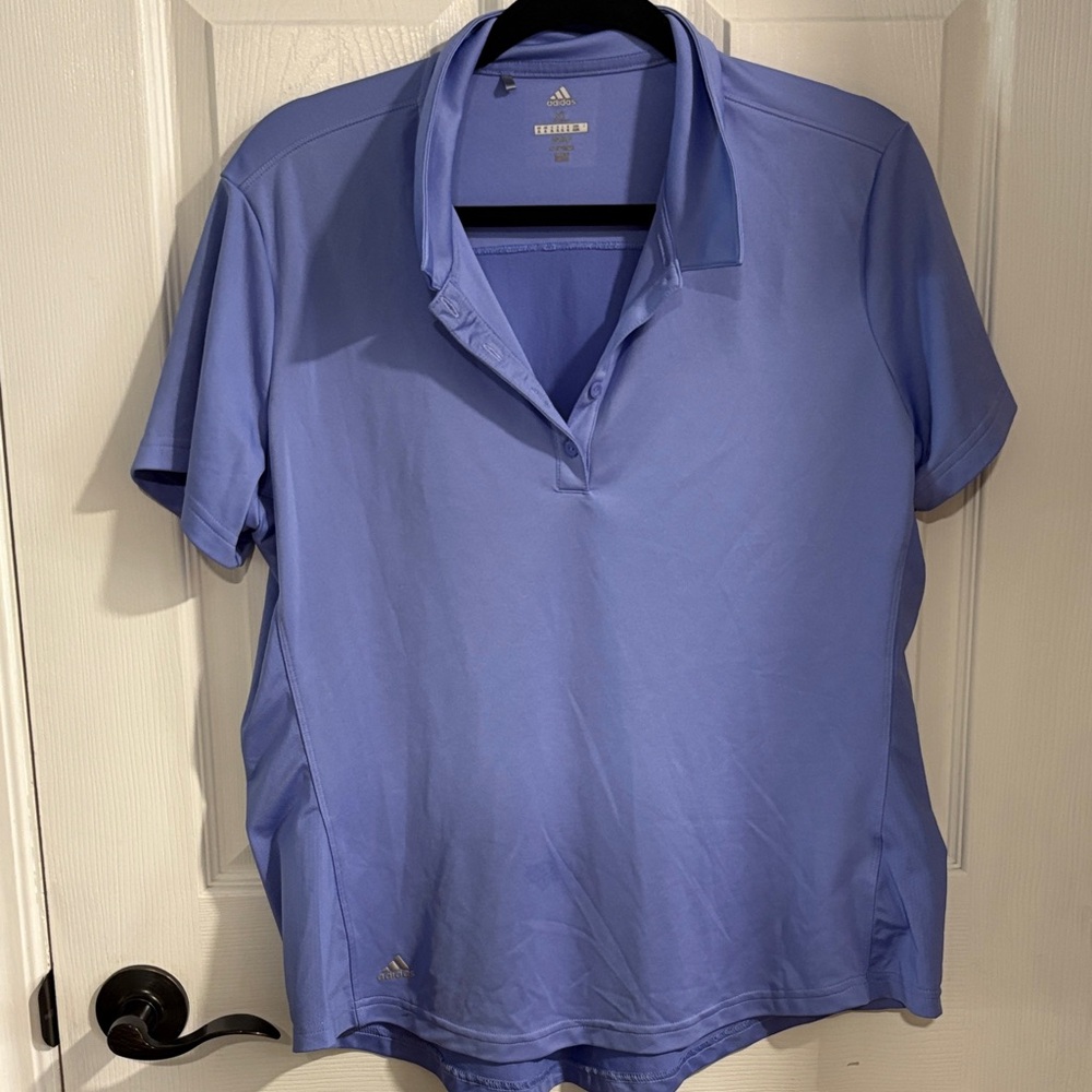 Adidas Light Purple Golf Polo
